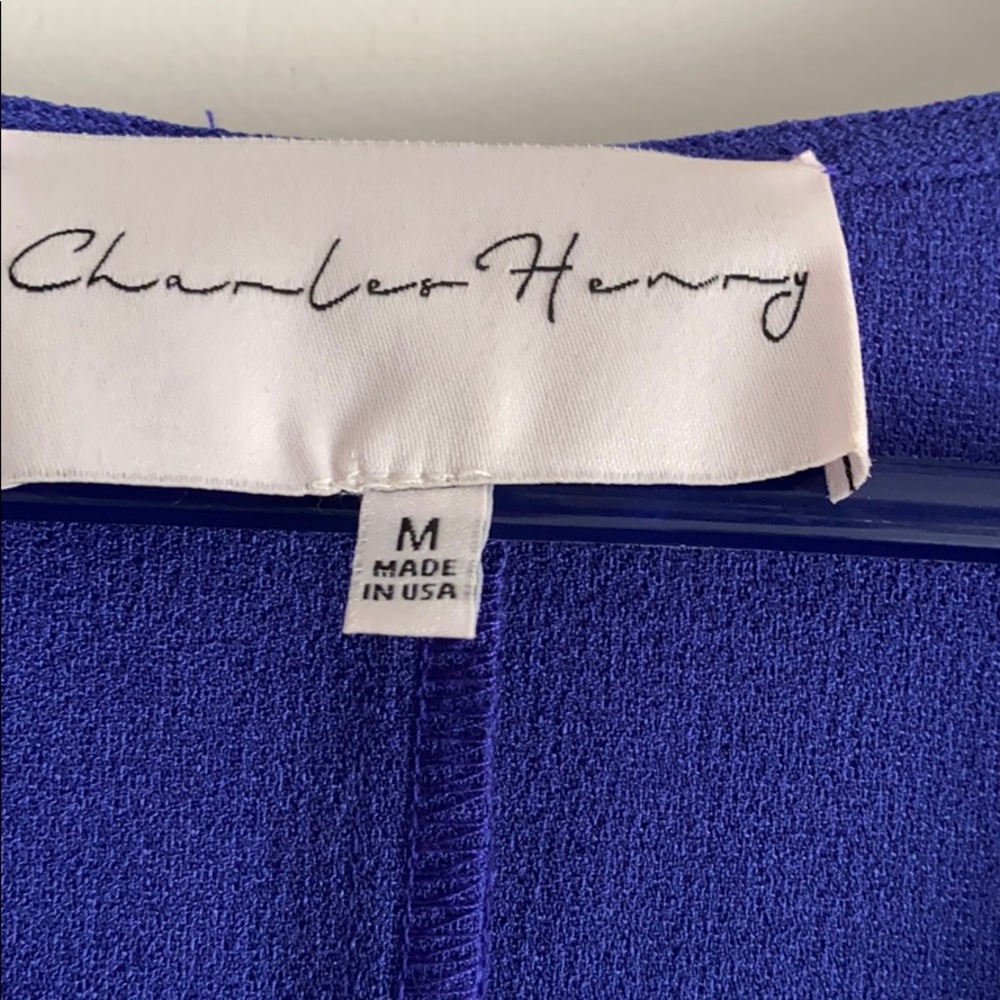 Charles Henry royal blue dress. - Picture 2 of 7